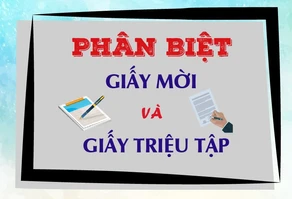 Làm gì khi nhận được giấy mời, giấy triệu tập