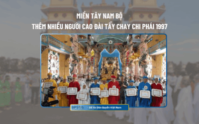Miền Tây Nam Bộ thêm nhiều người Cao Đài tẩy chay chi phái 1997