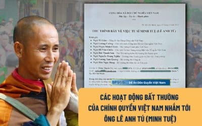 Các hoạt động bất thường của chính quyền Việt Nam nhắm tới ông Lê Anh Tú (Minh Tuệ)